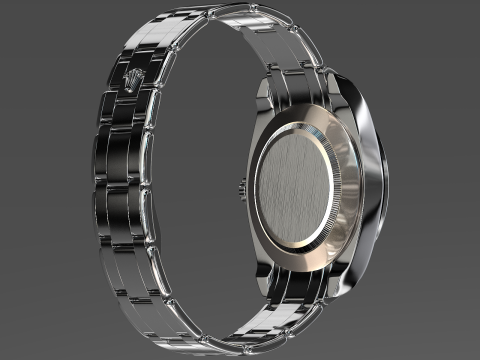 Rulex Oyster Perpetual Pearlmaster 39 sapphire 3D Модель