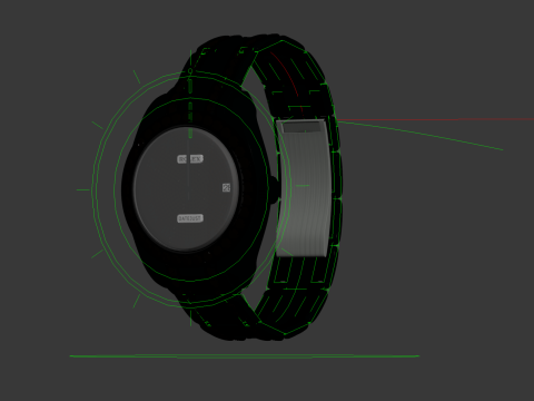 Rulex Oyster Perpetual Pearlmaster 39 diamonds 3D 模型