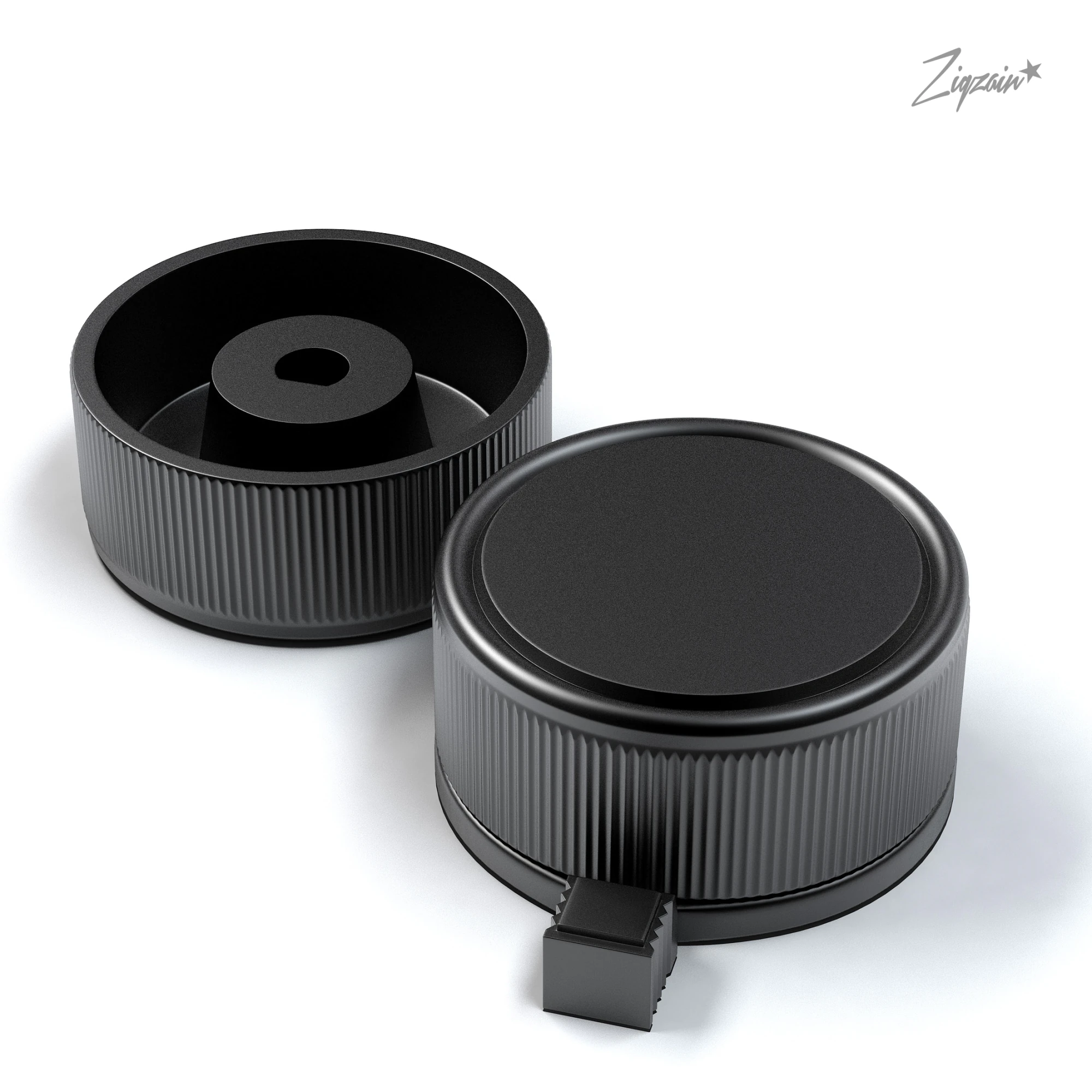 A2753 radio receiver knob GAZ-24 kit for 3D printing 3D Print Model .c4d .max .obj .3ds .fbx .stl .blend 