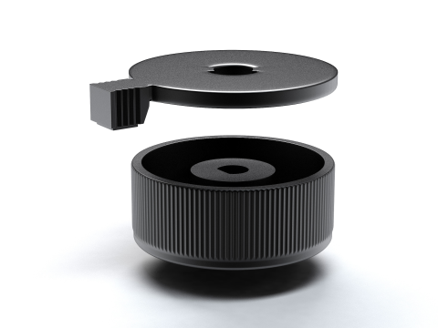 A2753 radio receiver knob GAZ-24 kit for 3D printing 3D Print Model
