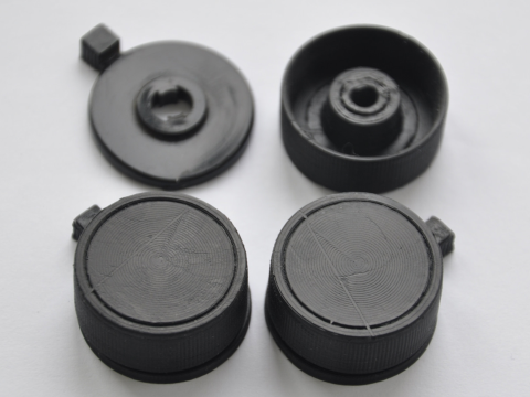 A2753 radio receiver knob GAZ-24 kit for 3D printing 3D Print Model