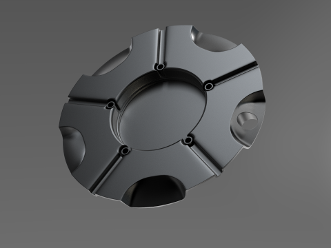 Hyundai wheelcap centercap for 3D Printing 3D Print Model