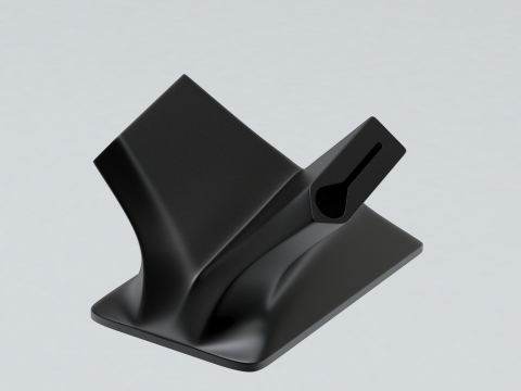 Frsky Two Antenna receiver mount 3D Printable Modelo de Impressão 3D