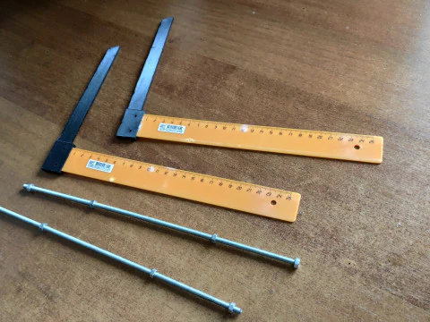 Samolot CG Stojak do balansowania środkiem ciężkości V2 max Model do druku 3D