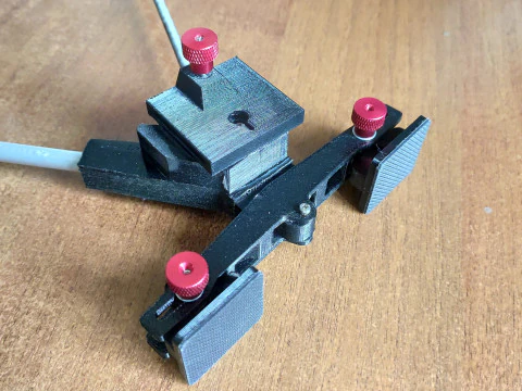 Samolot CG Stojak do balansowania środkiem ciężkości V2 max Model do druku 3D