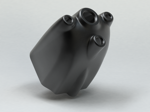 MXS-R 50E RC Airplane cowl 3D printable original 3D scan 3D Принт Модель
