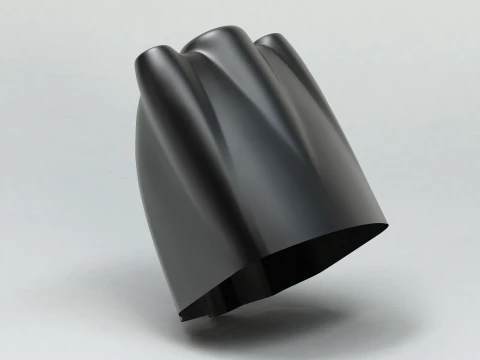 MXS-R 50E RC Airplane cowl 3D printable original 3D scan 3D Print Model