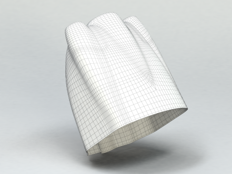 MXS-R 50E RC Airplane cowl 3D printable original 3D scan 3D Принт Модель