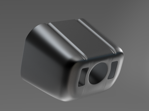 Cessna 172 cowl 3D printable 3Dプリントモデル