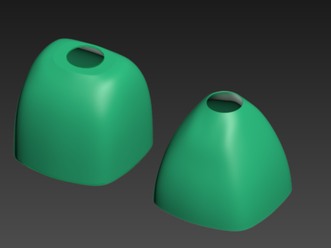 EasySky small Cessna 172 cowl hood v2 and v1 3D Принт Модель