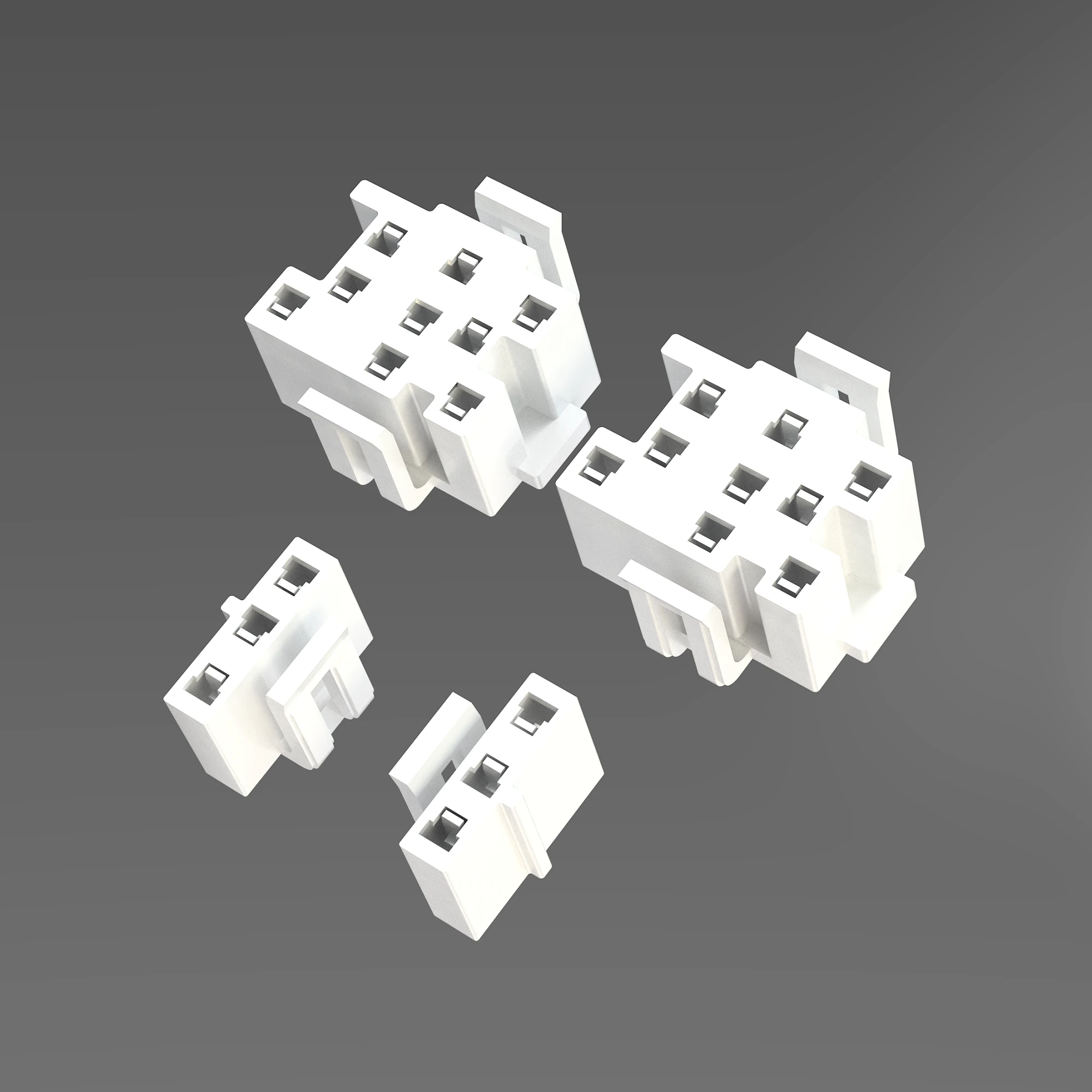 Crown Victoria Lincoln Town Car Headlight Switch Connector 3D Print Model .c4d .max .obj .3ds .fbx .stl .blend 