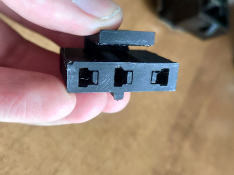 Crown Victoria Lincoln Town Car Headlight Switch Connector 3D Print Model