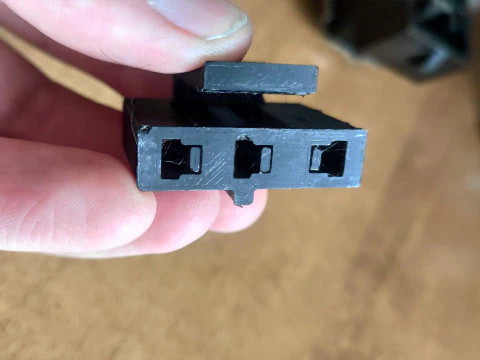 Crown Victoria Lincoln Town Car Headlight Switch Connector 3D Print Model