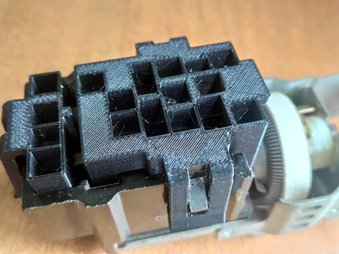 Crown Victoria Lincoln Town Car Headlight Switch Connector 3D Print Model