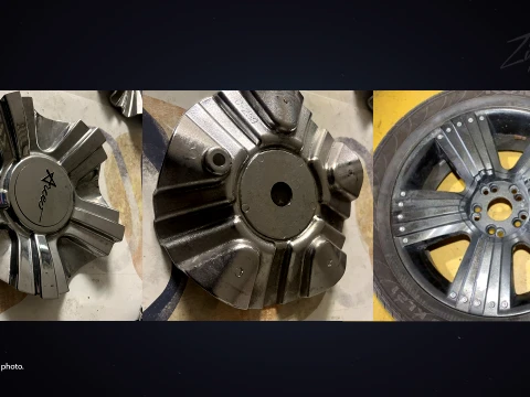 Arceo Advanti Kufar C-259 Center Cap Hubcap 3D Print Model