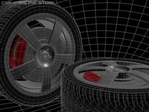 tyrewheel 3Dモデル