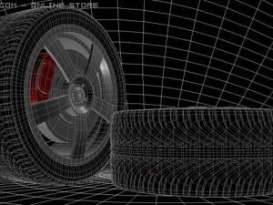 tyrewheel 3Dモデル