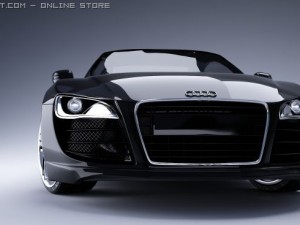 audi r8 3D Model
