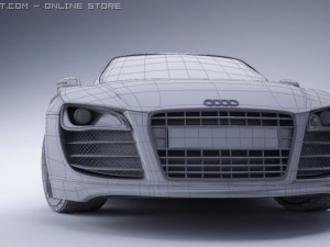 audi r8 3D Model