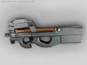 fn p90 3D Model