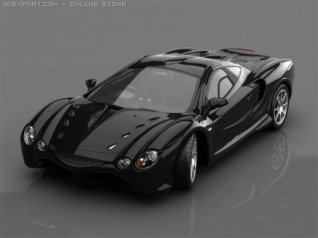 mitsuoka orochi 3D Model .c4d .max .obj .3ds .fbx .stl .blend