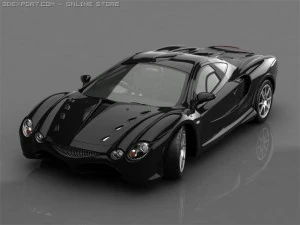 міцуока орочі 3D Модель