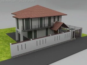 casa Modello 3D