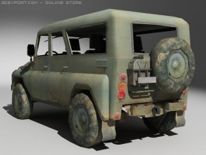 jeep Model 3D
