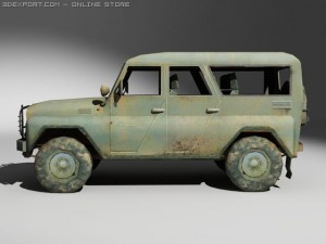 jeep Model 3D