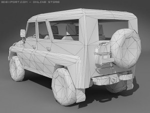 jeep Model 3D