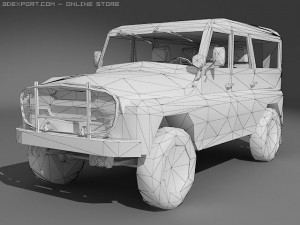 jeep Model 3D
