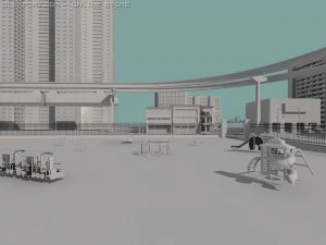 city 1 3D Model