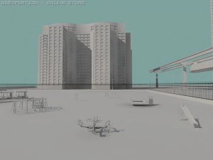 city 1 3D Model