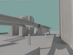 city 1 3D Model