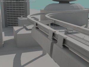 city 1 3D Модель
