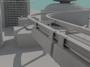city 1 3D Model