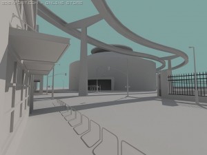 city 1 3D Модель