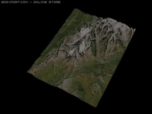 mount white 3D Model