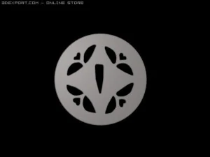tsuba 3D Model