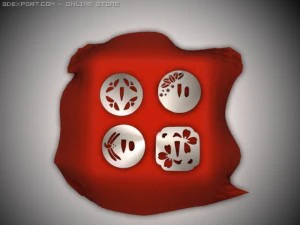 tsuba 3D Model