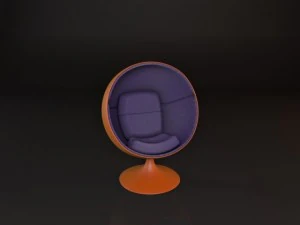м'яч крісло 3D Модель
