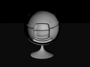 ball chair 3D 모델