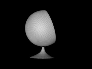 ball chair 3D 모델