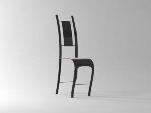 chair modern Model 3D