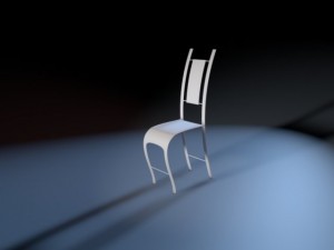 chair modern 3Dモデル