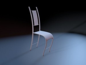 chair modern 3Dモデル