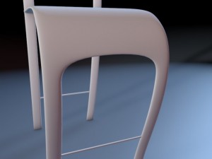 chair modern 3Dモデル