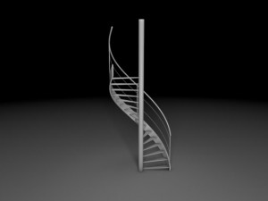 spiral staircase 3D Model