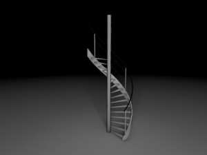 spiral staircase 3D Model