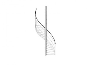 spiral staircase 3D Model